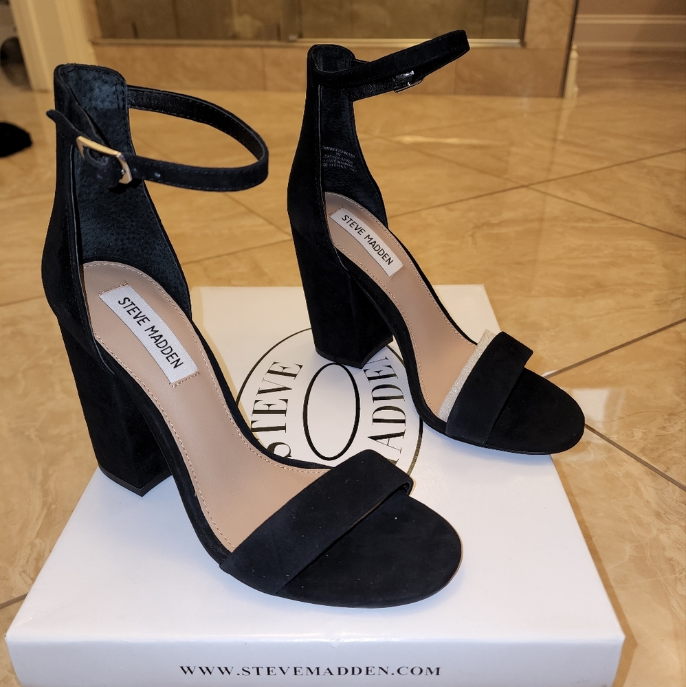 Brand New Steve Madden Frame Black Heels